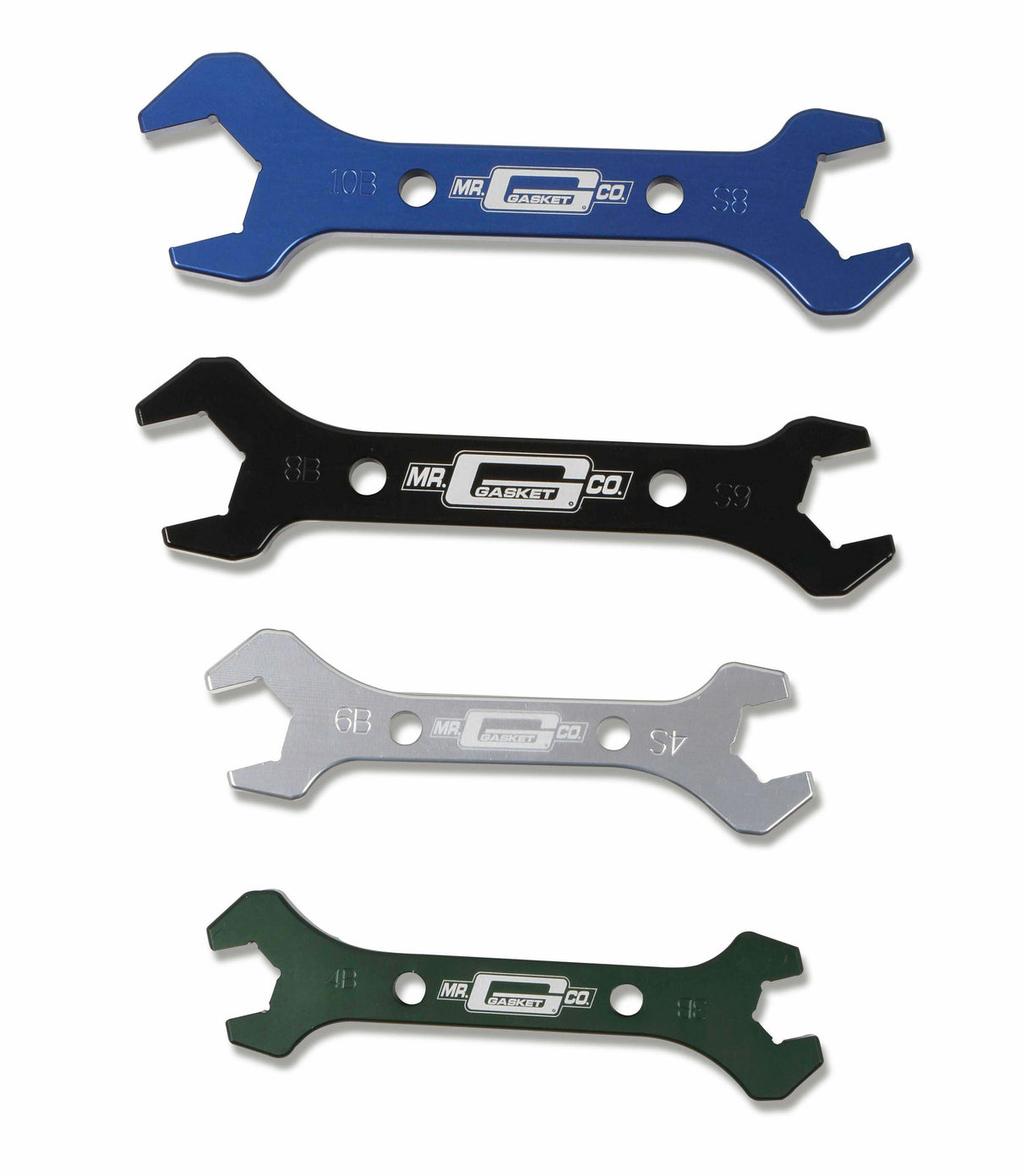 Mr. Gasket 7 piece AN wrench set aluminum 33200G