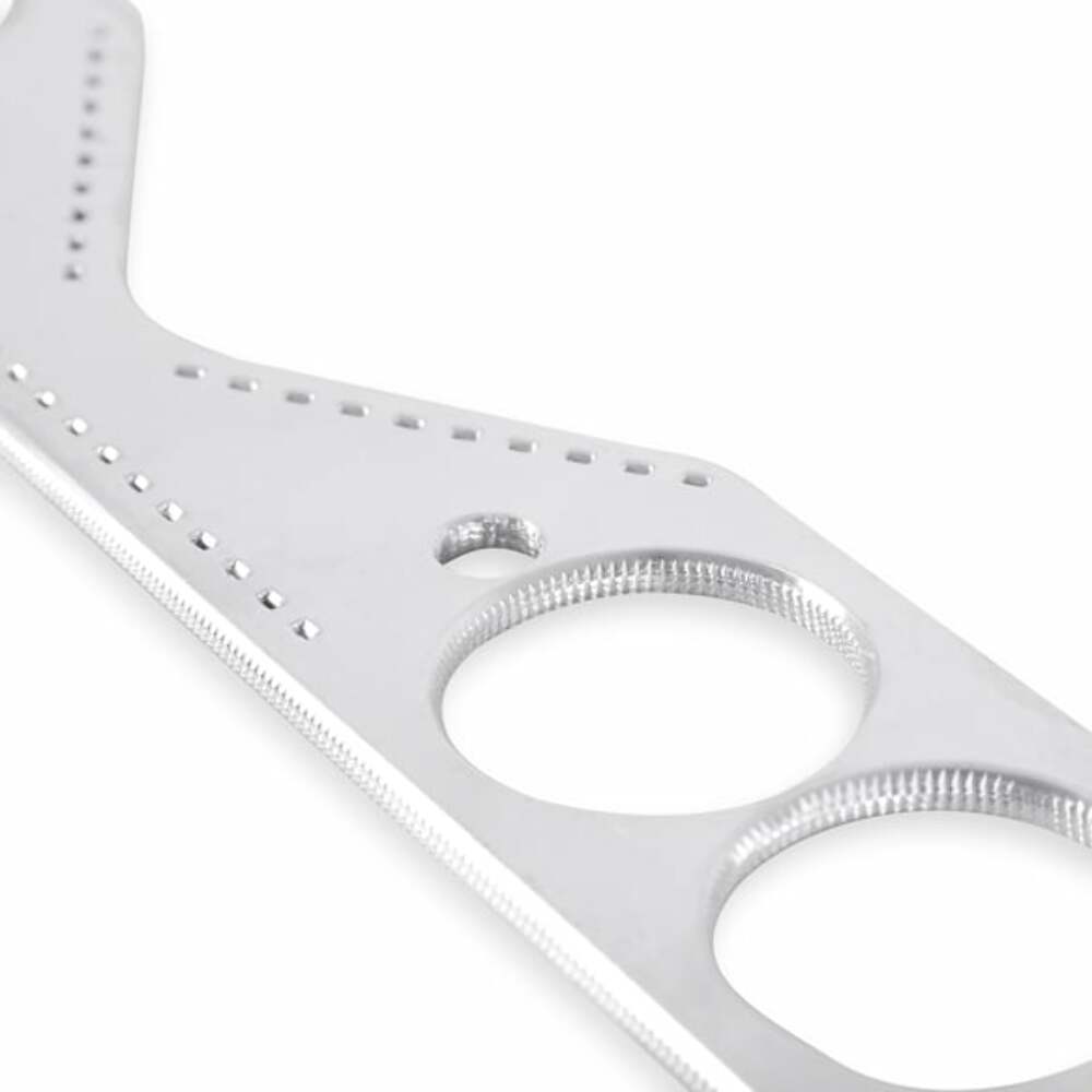 Mr. Gasket Chevy small block aluminum header gasket round port 7402G