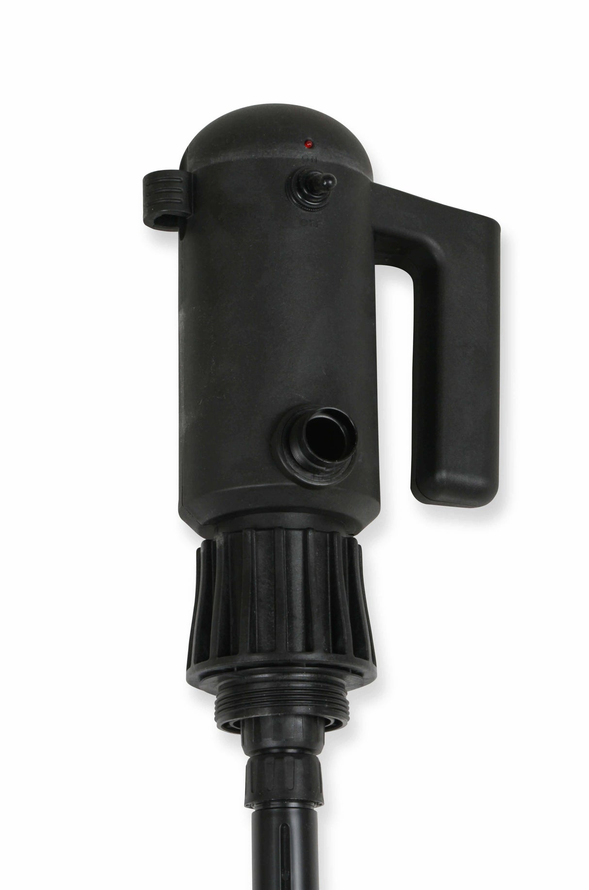 Mr. Gasket 8017MRG electric transfer pump pumps up to 4.2 GPM for 15 to 55 gallon black