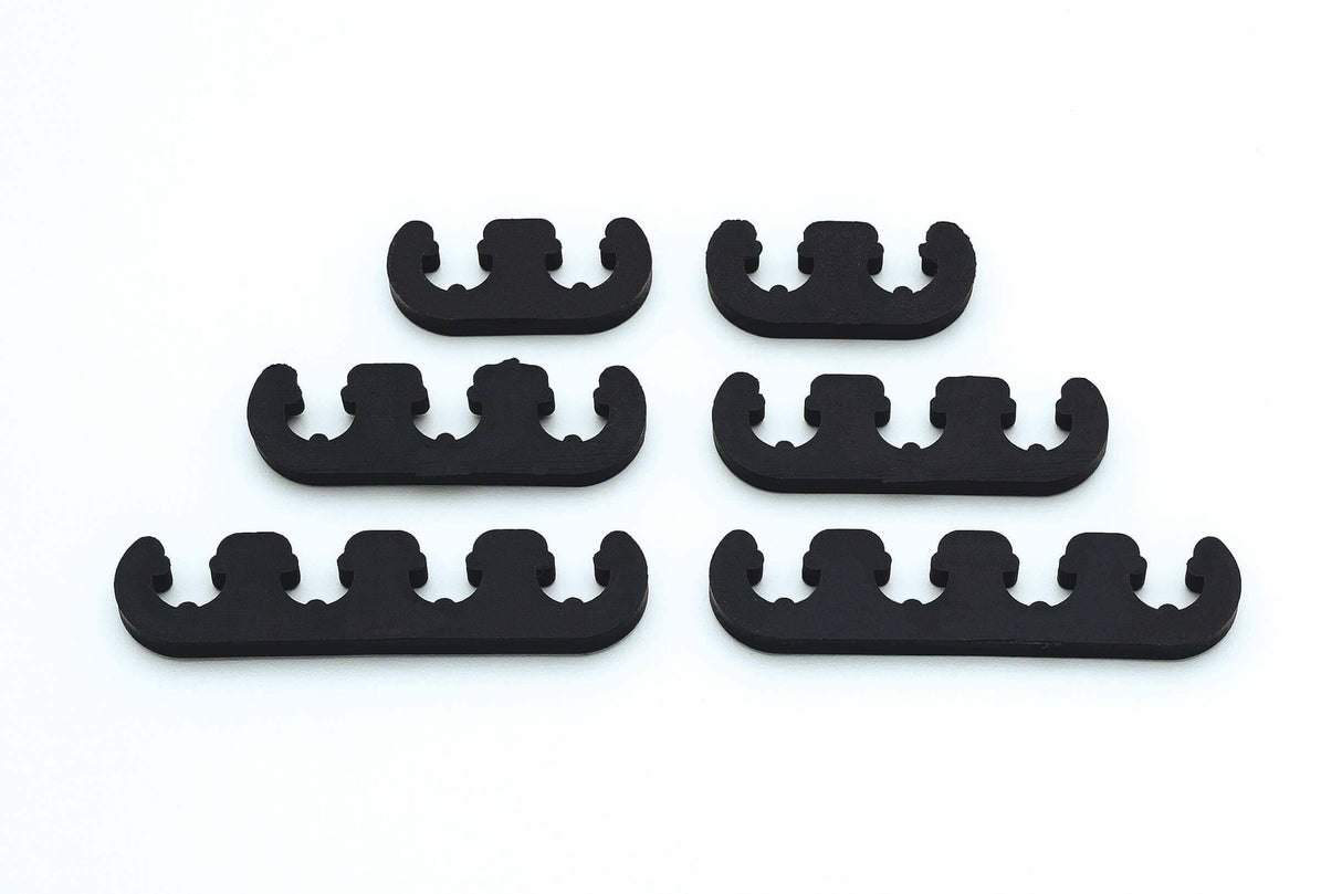 Mr. Gasket wire separators plastic 7 mm / 8 mm black 9728