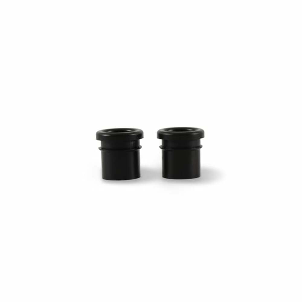 Mr. Gasket baffled breather grommets black rubber 5425