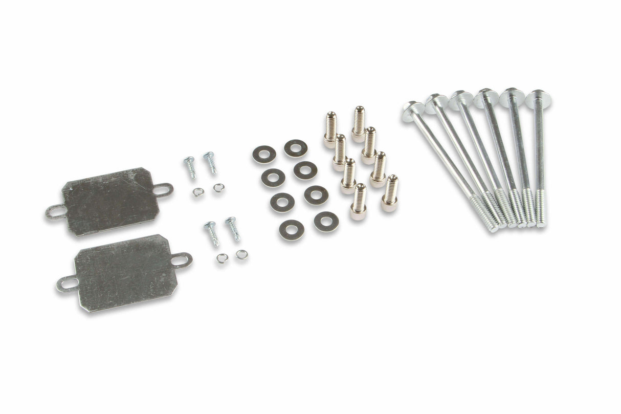 Mr. Gasket cast aluminum tall valve covers polished BBC Chevy 6858G