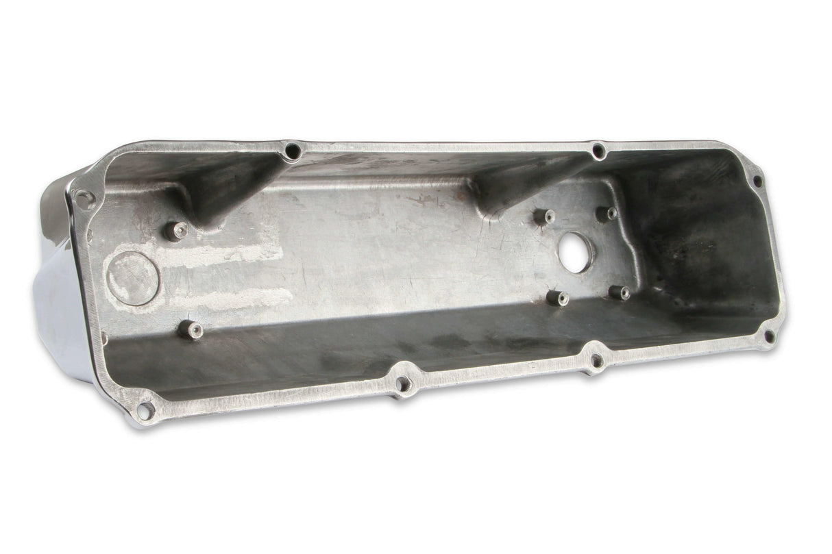 Mr. Gasket cast aluminum tall valve covers polished Ford 6890G