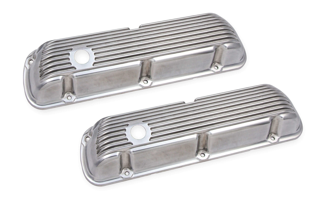 t Mr. Gasket Cast Aluminum Valve Covers Pair - Polished - 6861G Mr. Gasket