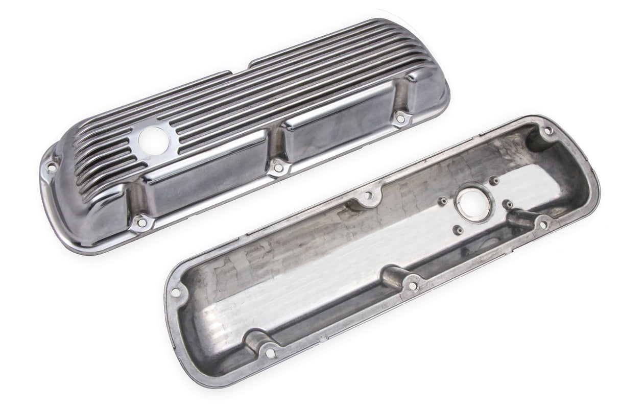 t Mr. Gasket Cast Aluminum Valve Covers Pair - Polished - 6861G Mr. Gasket