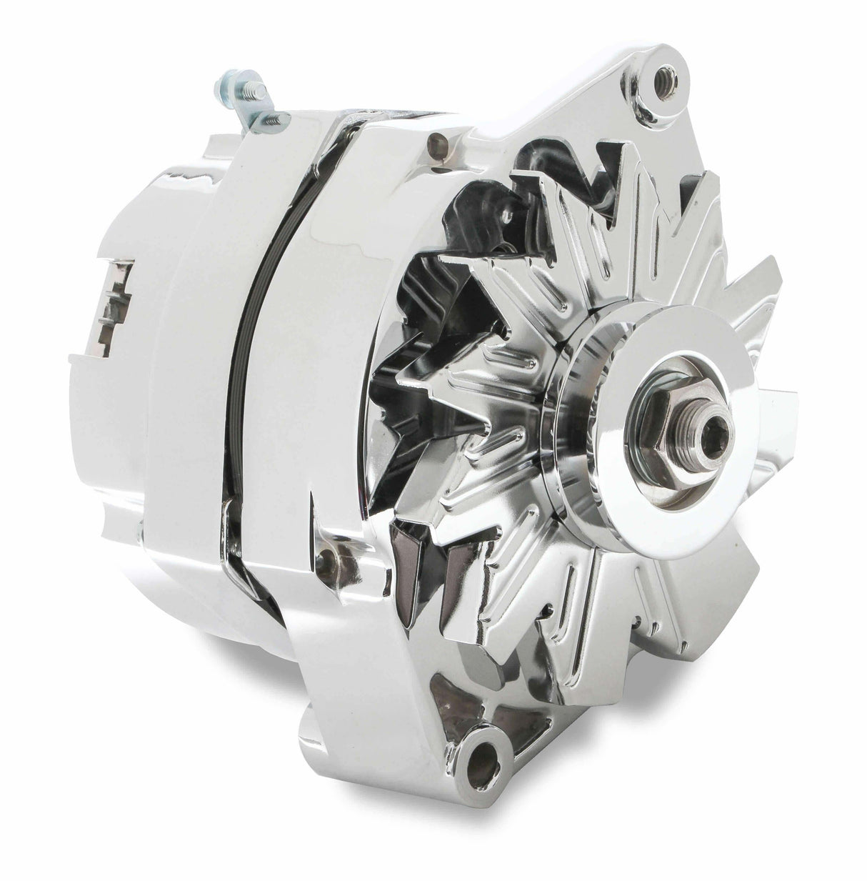t Mr. Gasket Chrome Alternator-Early GM Delco 80 Amp - 5123 Mr. Gasket