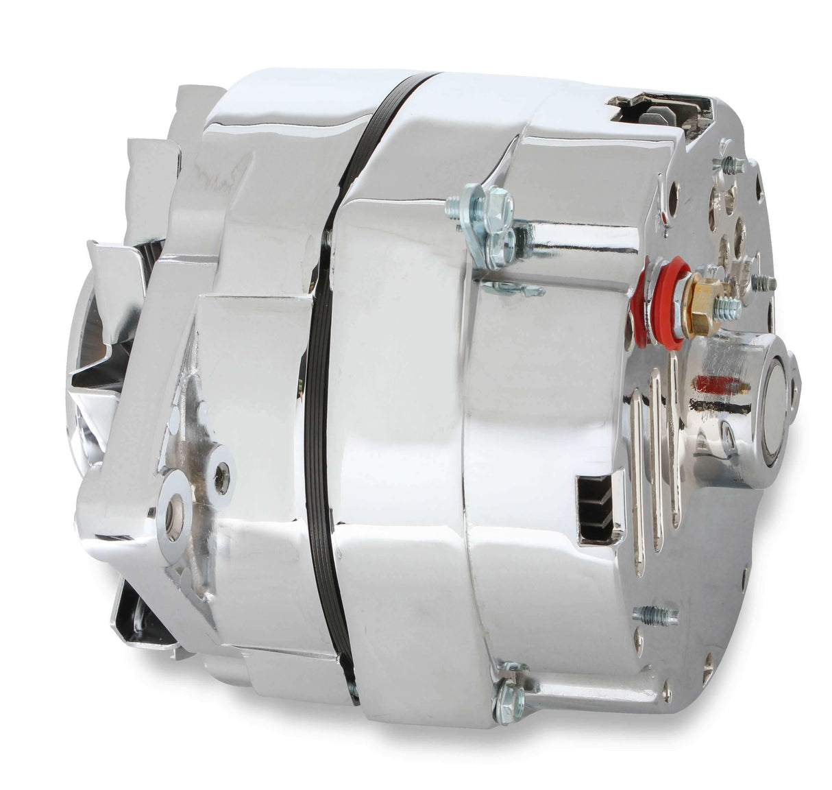 t Mr. Gasket Chrome Alternator-Early GM Delco 80 Amp - 5123 Mr. Gasket