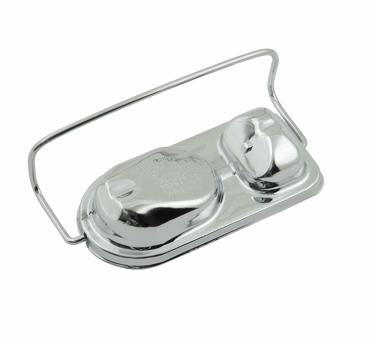 Mr. Gasket chrome master cylinder cover steel 5274