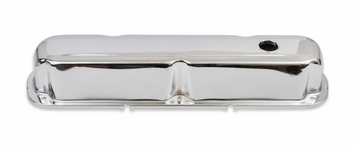Mr. Gasket chrome tall style valve covers steel 9806