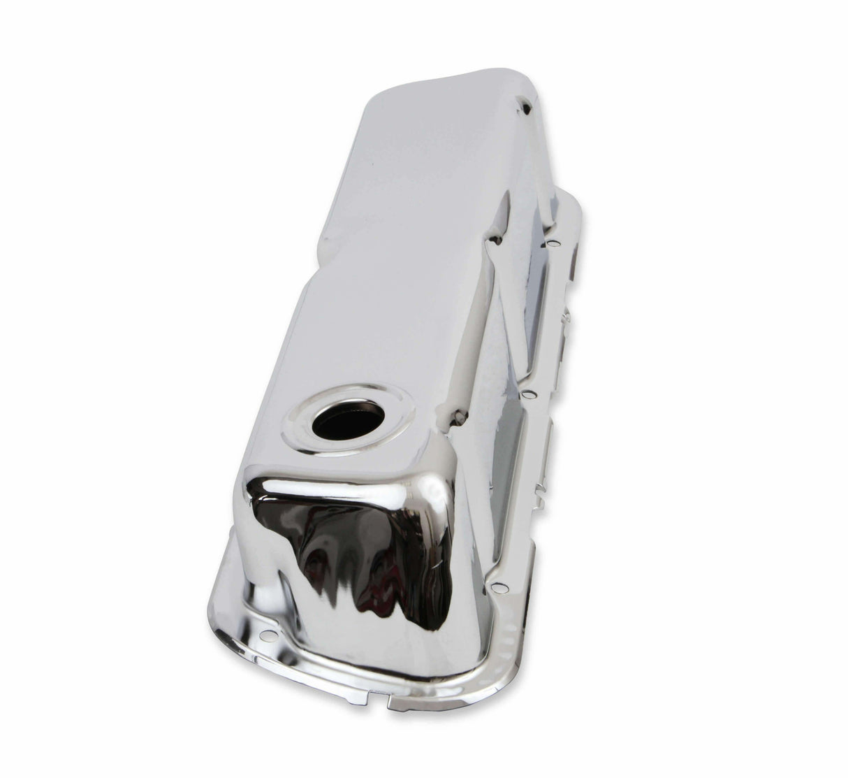 Mr. Gasket chrome valve covers Ford steel 9804