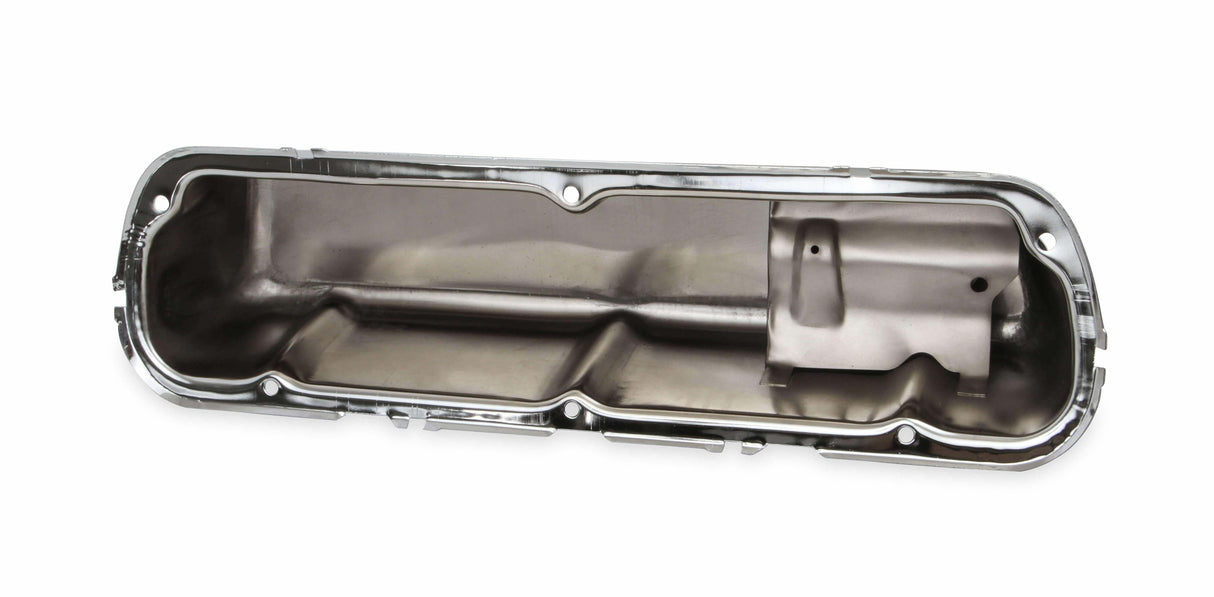 Mr. Gasket chrome valve covers Ford steel 9804