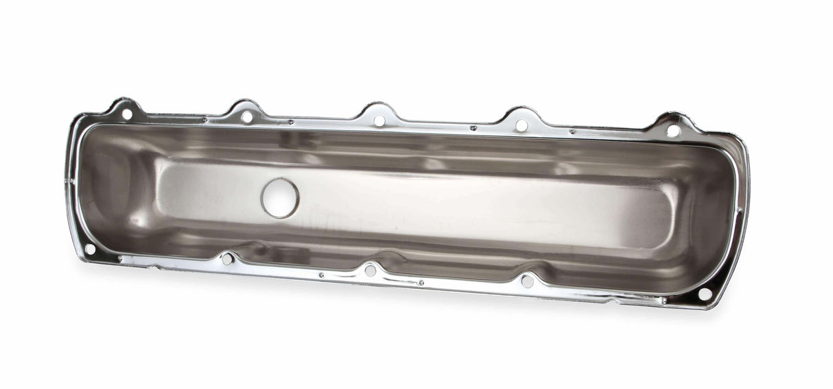Mr. Gasket chrome valve covers without baffle steel 9422