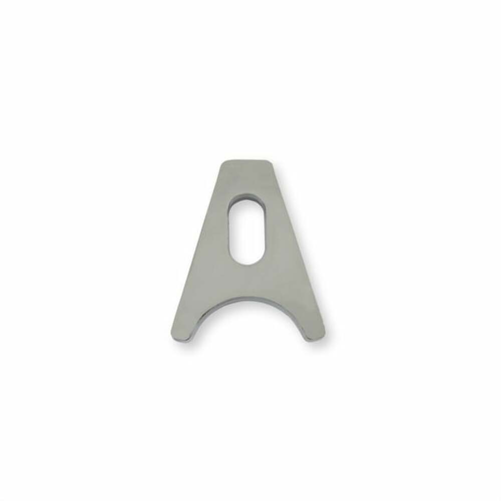 Mr. Gasket distributor hold down clamp chrome 1009MRG Chevy steel 2493