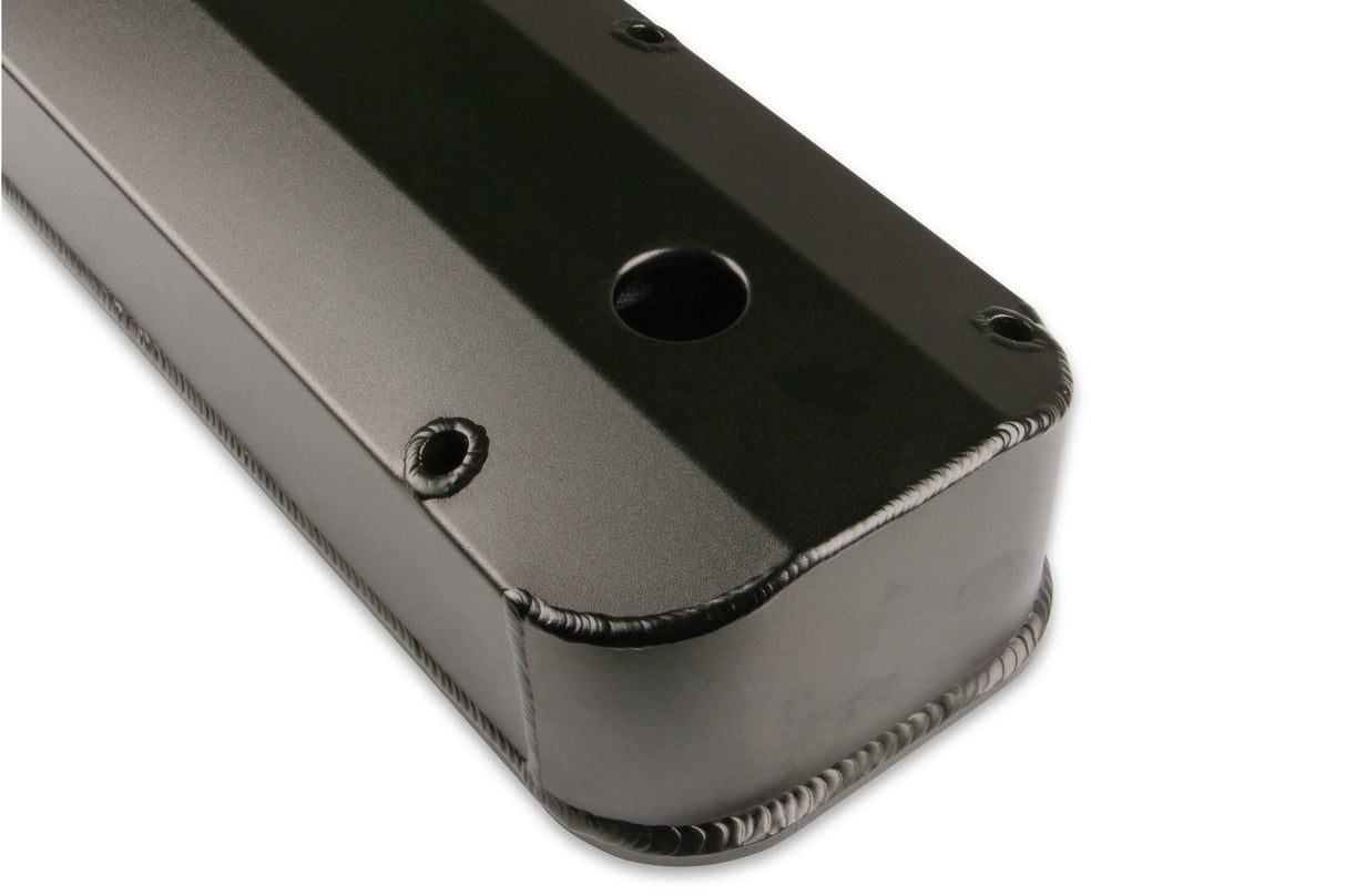 t Mr. Gasket Fabricated Aluminum Valve Covers - Black Finish - 6880BG Mr. Gasket