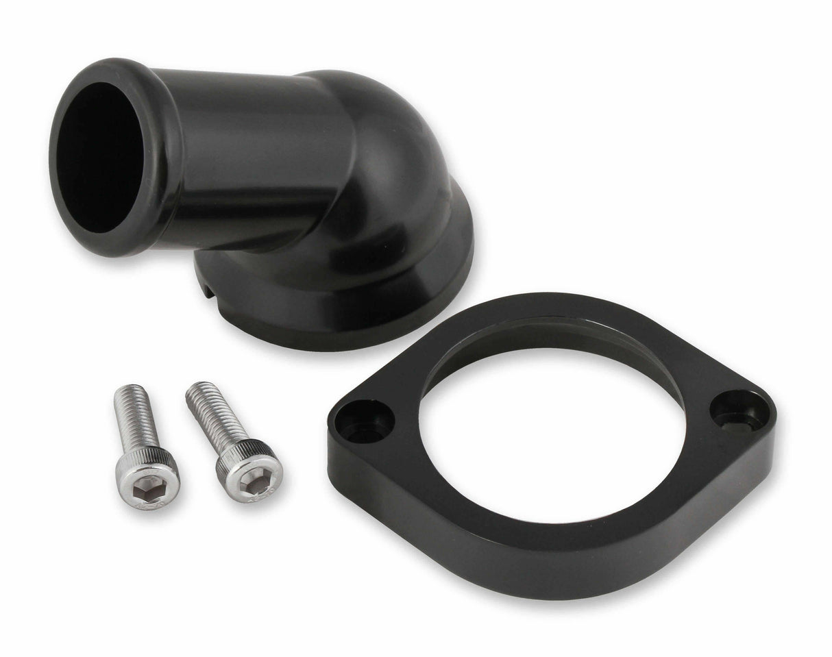 Mr. Gasket GM LS water neck swivel 30 degree angle black 2670BK LS engine Chevy aluminum stainless steel 2493