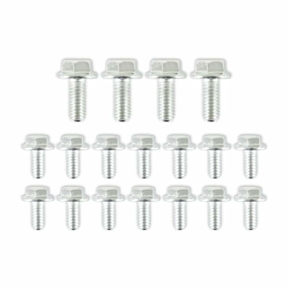 Mr. Gasket oil pan bolts 6085MRG Chevy zinc steel 2493