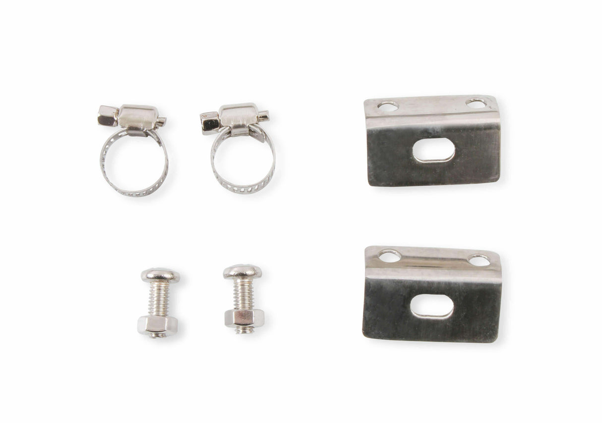 Mr. Gasket overflow tank 3 inch diameter 10 inch height polished stainless steel 9133