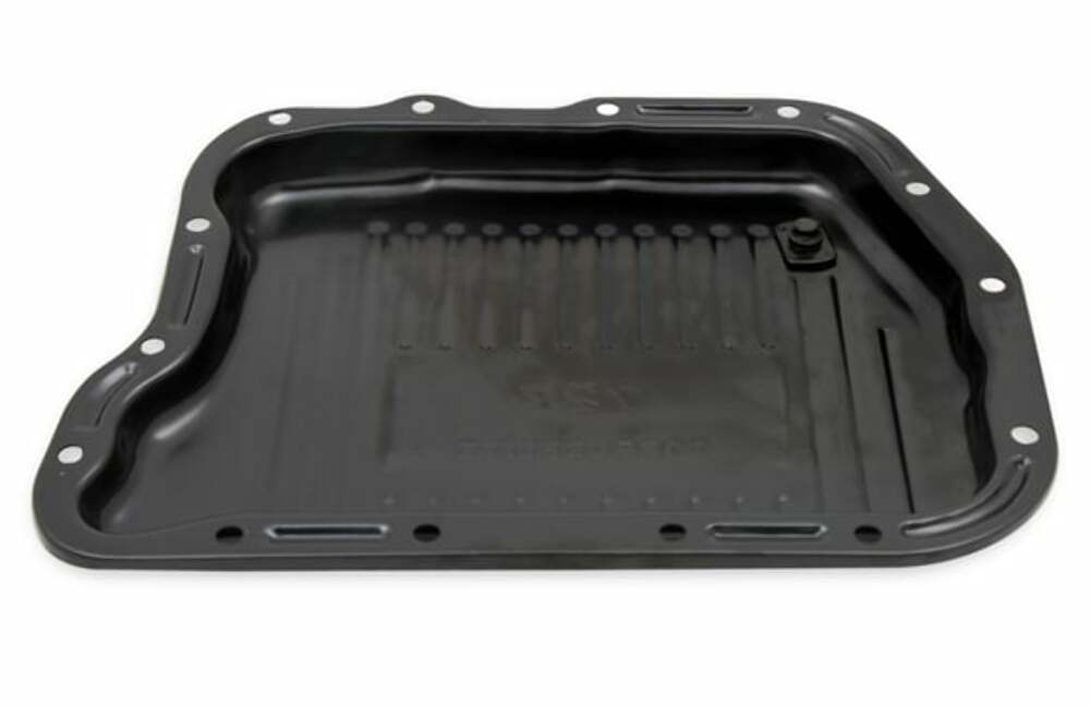 Mr. Gasket transmission oil pan black steel 9745BMRG aluminum 2493