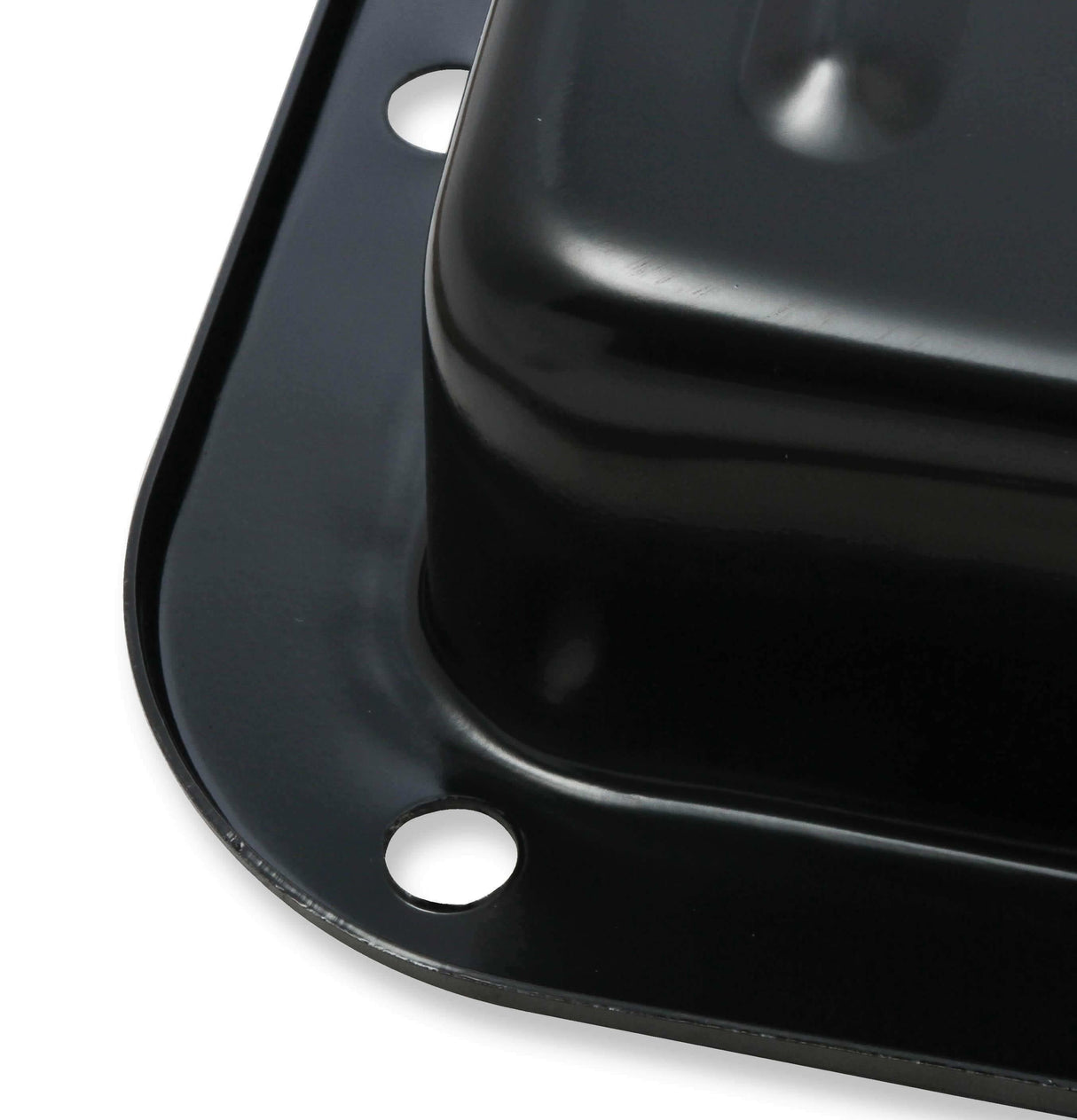Mr. Gasket transmission oil pan black steel 9755BMRG Ford aluminum 2493