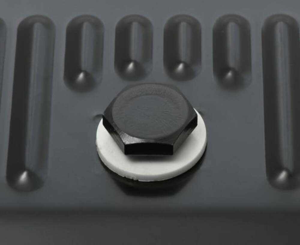 Mr. Gasket transmission oil pan black steel 9765BMRG LS engine Chevy aluminum 2493