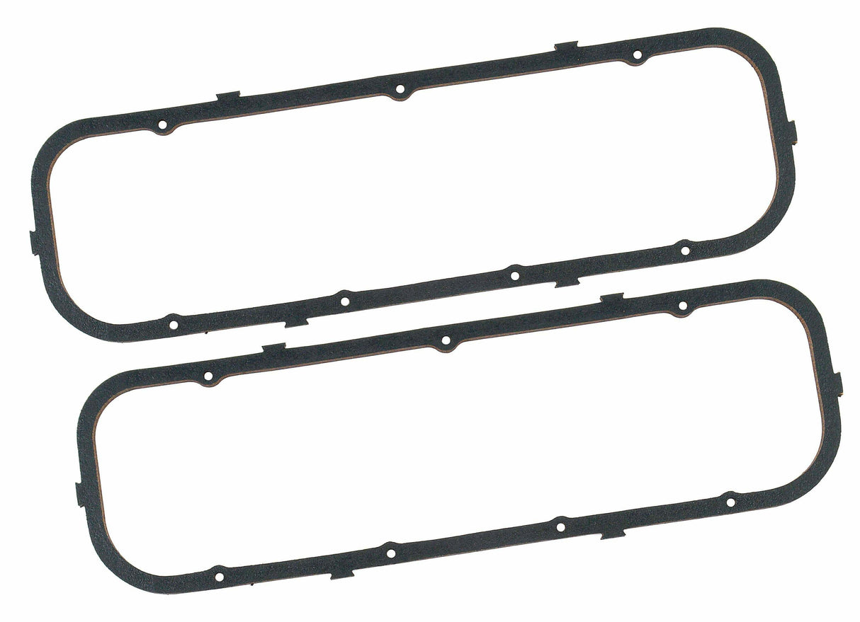 Mr. Gasket ultra seal valve cover gaskets . inch thick 5863 BBC Chevy black rubber 312