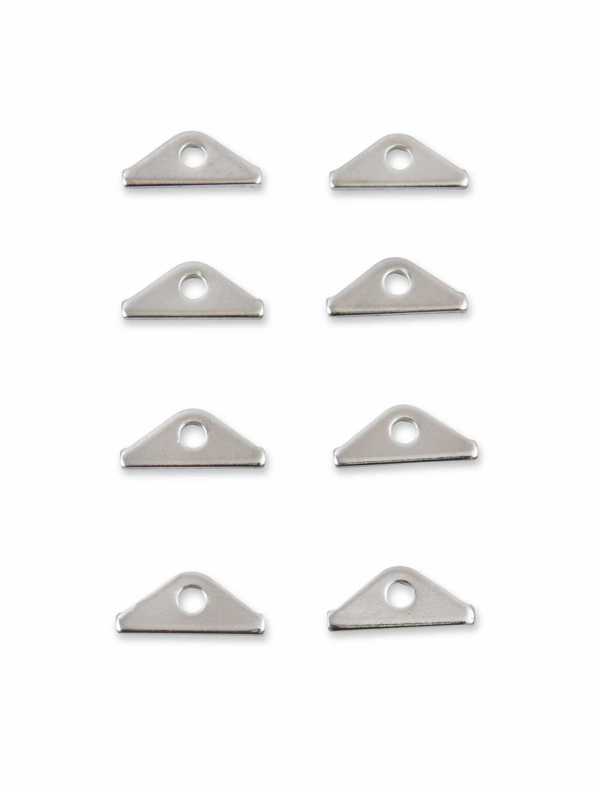 Mr. Gasket valve cover clamps chrome steel 9899