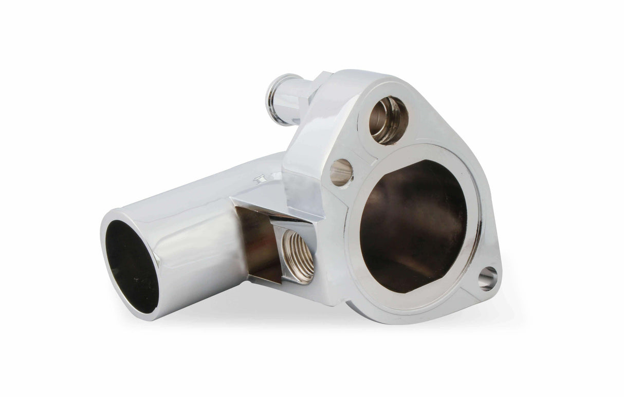 Mr. Gasket water neck chrome Ford polished steel 9713