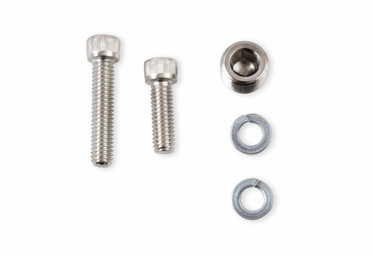 Mr. Gasket water neck chrome Ford polished steel 9713