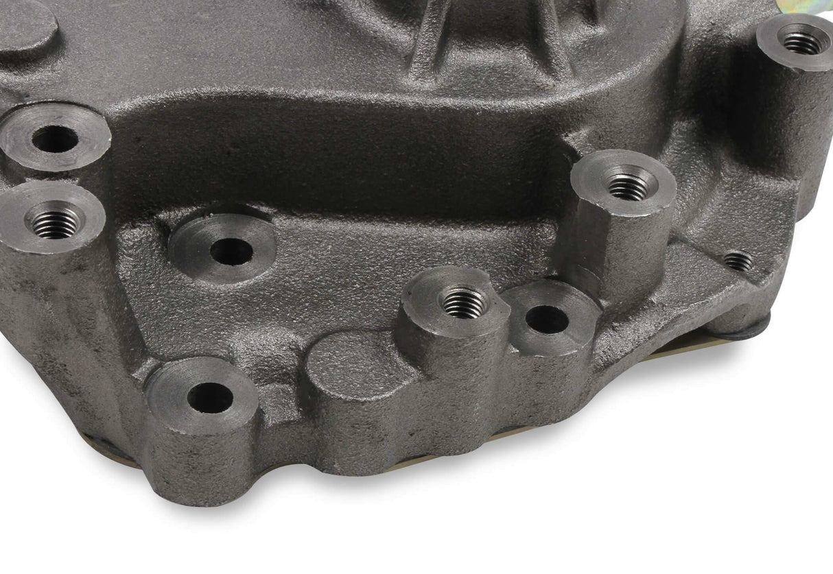 Mr. Gasket water pump 70130NG Ford chrome black aluminum 2493