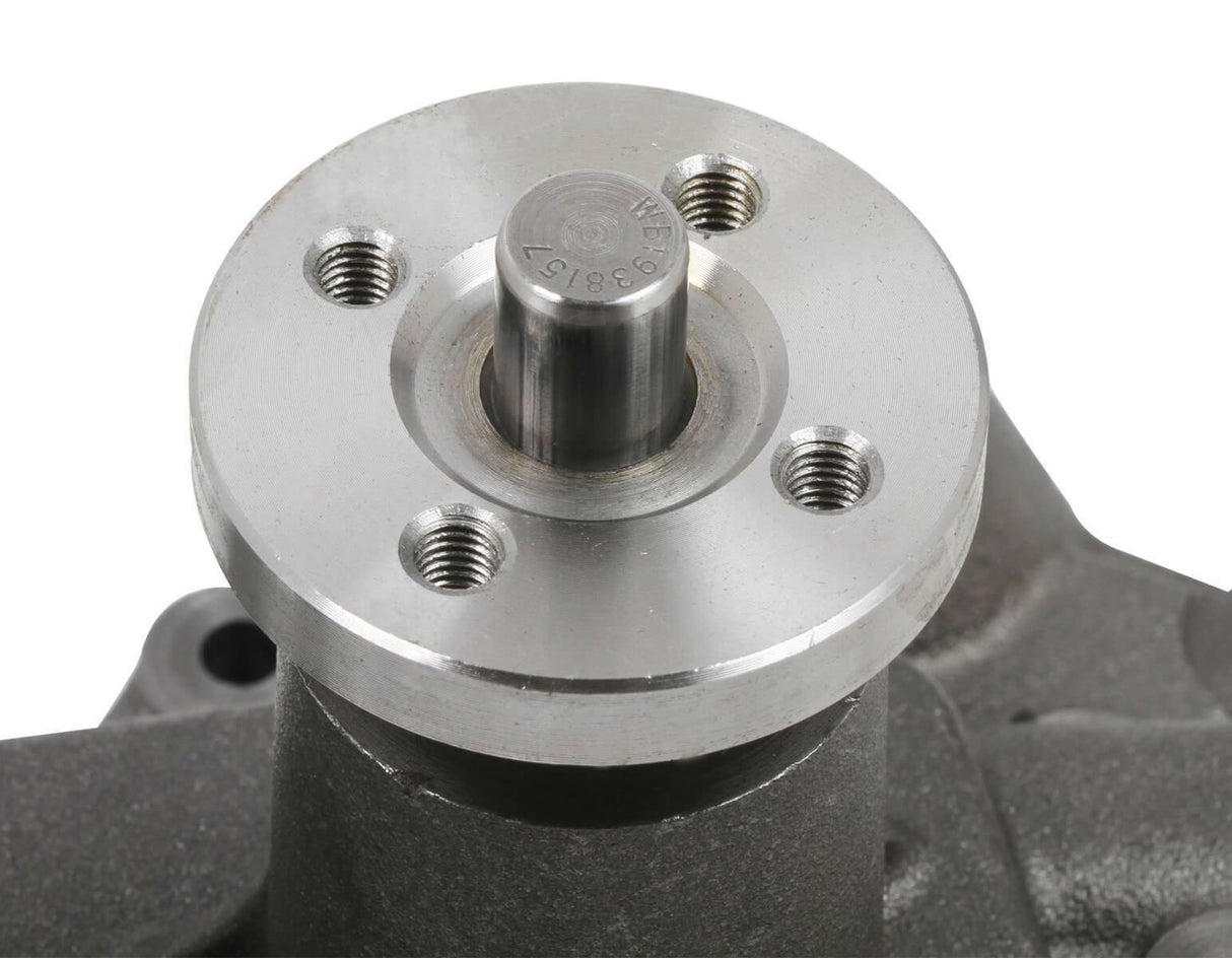 Mr. Gasket water pump 70132NG Ford chrome black aluminum 2493