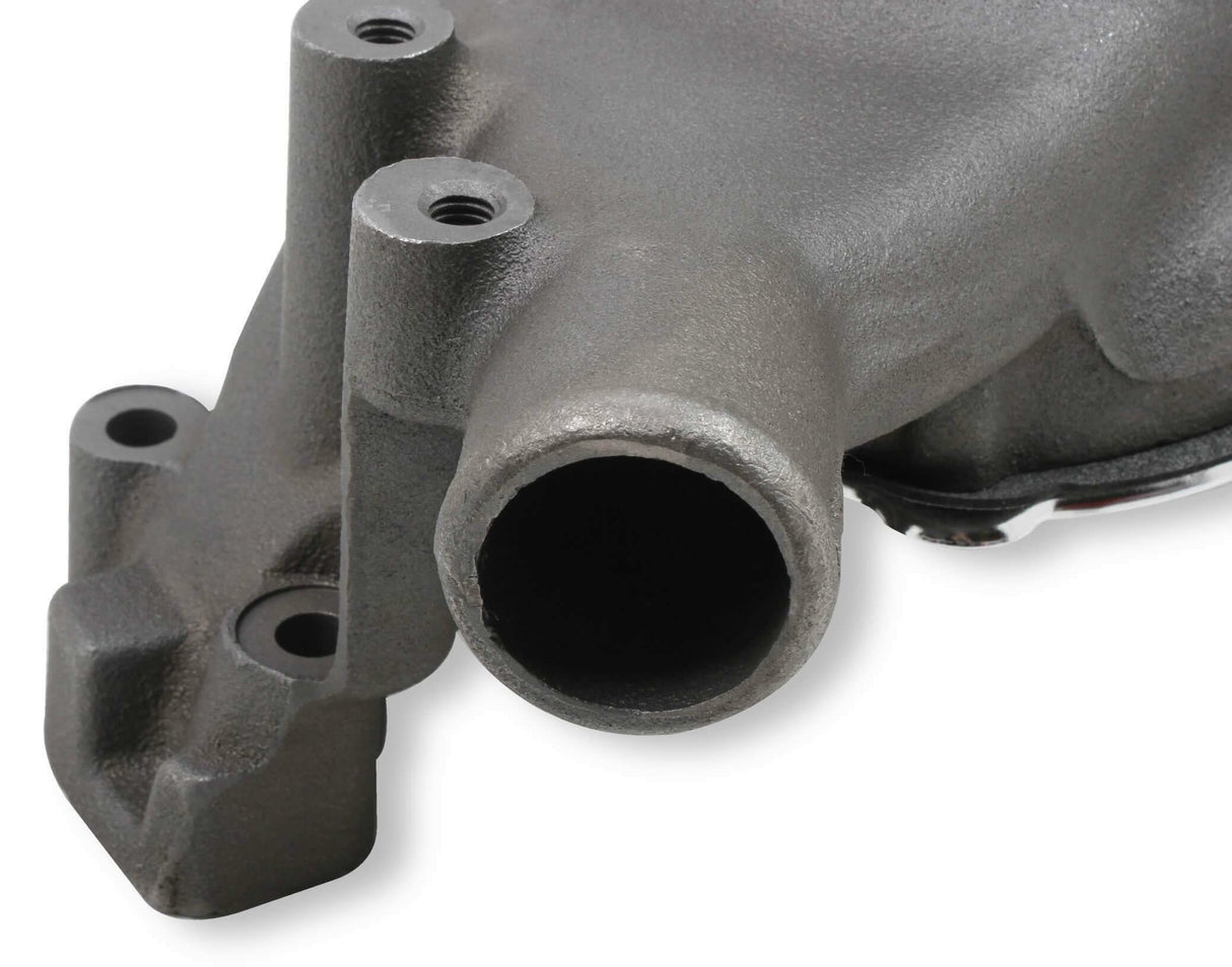 Mr. Gasket water pump 7016NG Chevy chrome black aluminum 2493