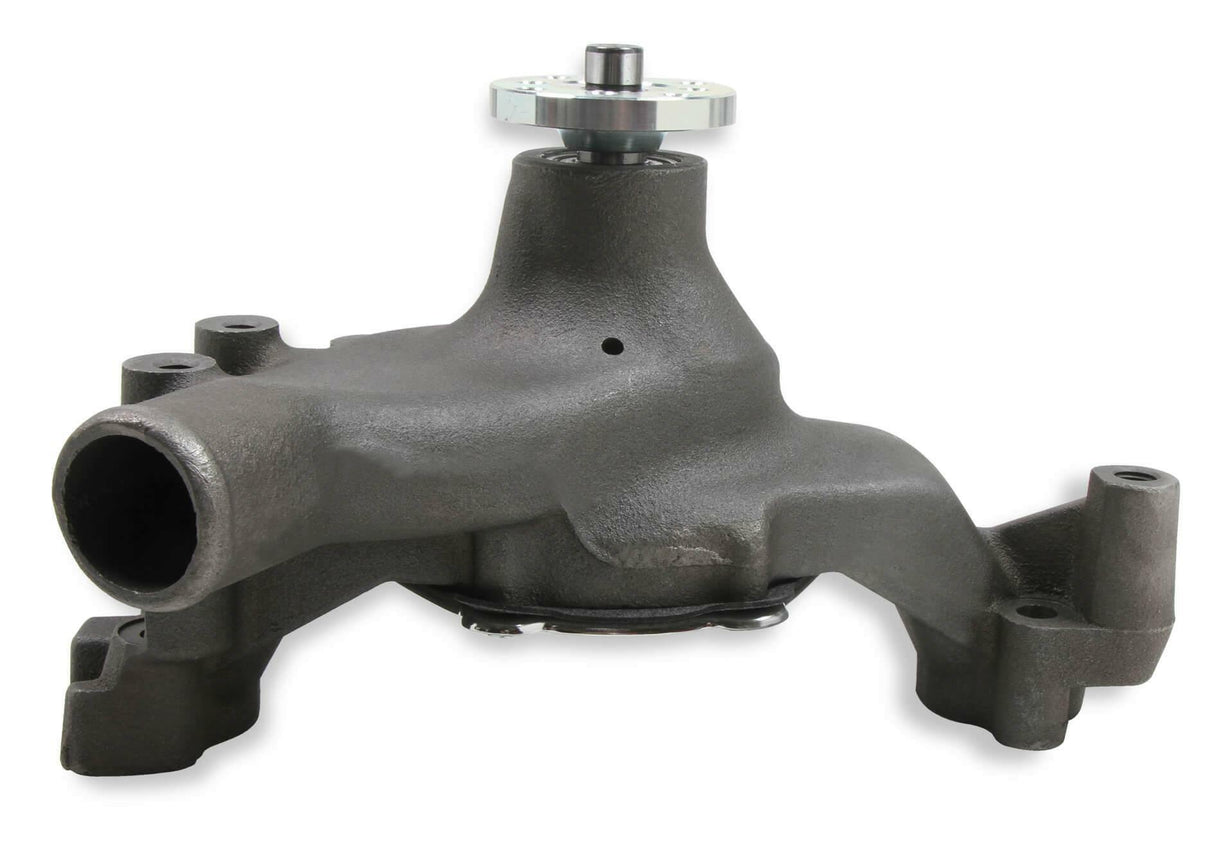 Mr. Gasket water pump 7016NG Chevy chrome black aluminum 2493