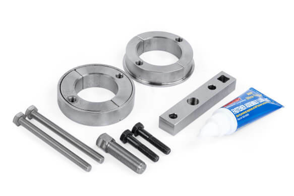 Supercharger Pulley - 3.0 TFSI Install Kit for Audi aluminum