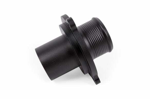 Turbo Muffler Delete for Audi and VW billet aluminum black
