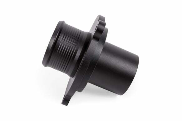 Turbo Muffler Delete for Audi and VW billet aluminum black