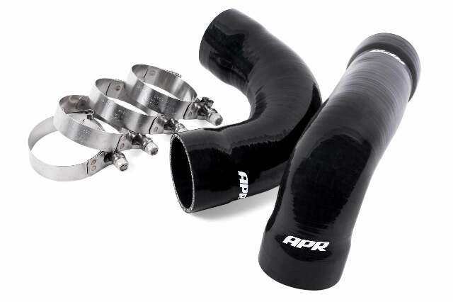 Hoses - Intercooler - MQB 1.8T/2.0T for Audi and VW stainless steel black