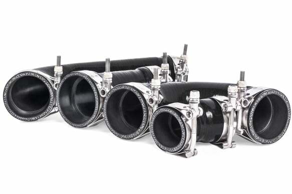 Hoses - Full System - MQB 1.8T/2.0T for Audi and VW stainless steel black