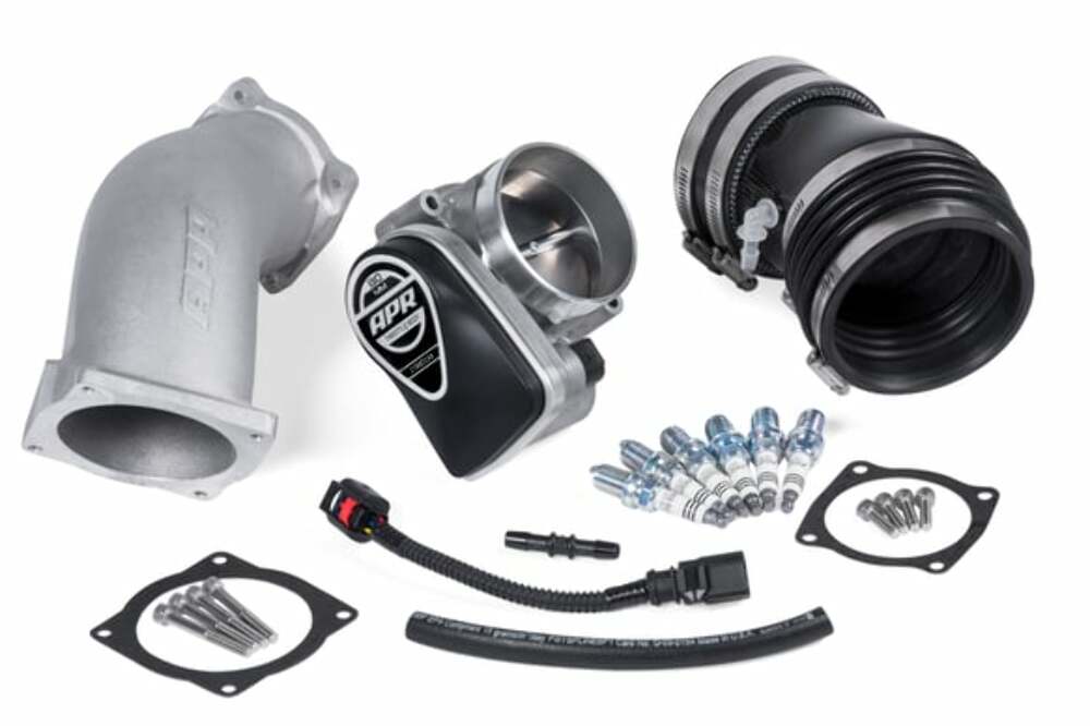 Ultracharger Throttle Body Upgrade - 3.0 TFSI - C7 A6/A7 carbon fiber aluminum