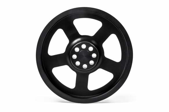 Supercharger Crank Pulley - 3.0 TFSI billet aluminum black