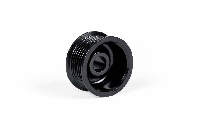Supercharger Drive Pulley - 3.0 TFSI stainless steel black