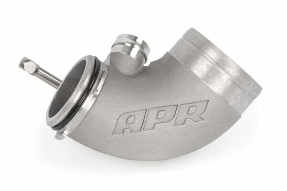 Turbo Inlet Pipe - 1.8/2.0T - MQB for Audi and VW carbon fiber aluminum