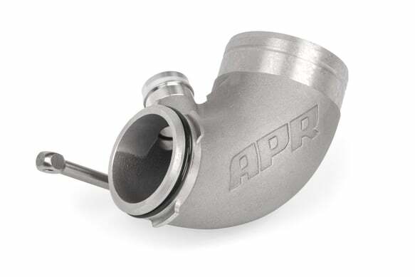 Turbo Inlet Pipe - 1.8/2.0T - MQB for Audi and VW carbon fiber aluminum
