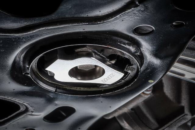 Billet Stainless-Steel Dogbone / Subframe Mount Insert MQB (V2) for Audi and VW aluminum stainless steel