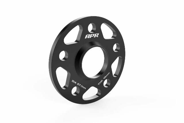 Spacers (Set of 2) - 57.1mm CB - 10mm Thick aluminum black