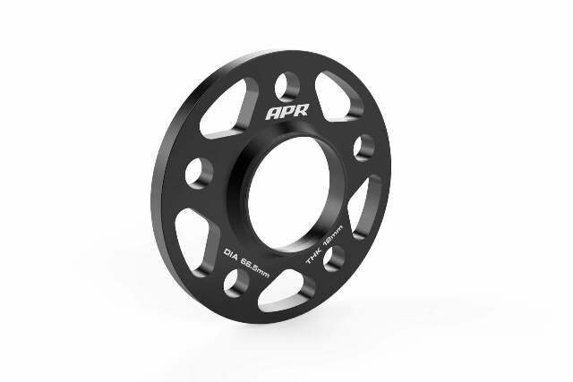 Spacers (Set of 2) - 66.5mm CB - 12mm Thick aluminum black