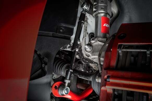 Roll-Control Front Stabilizer Bar End Links (Ball Joint) for Audi and VW aluminum polished