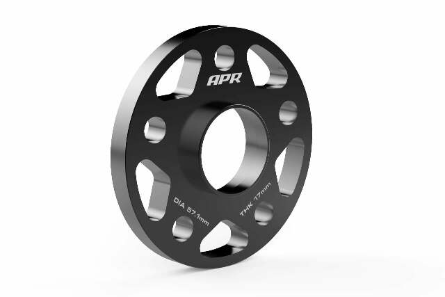 Spacers (Set of 2) - 57.1mm CB - 17mm Thick aluminum black