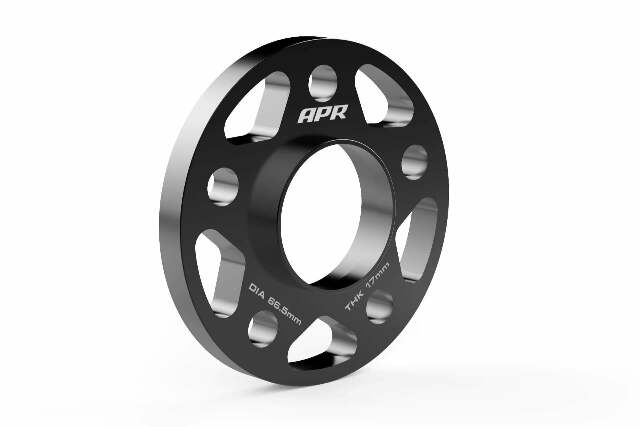 Spacers (Set of 2) - 66.5mm CB - 17mm Thick aluminum black