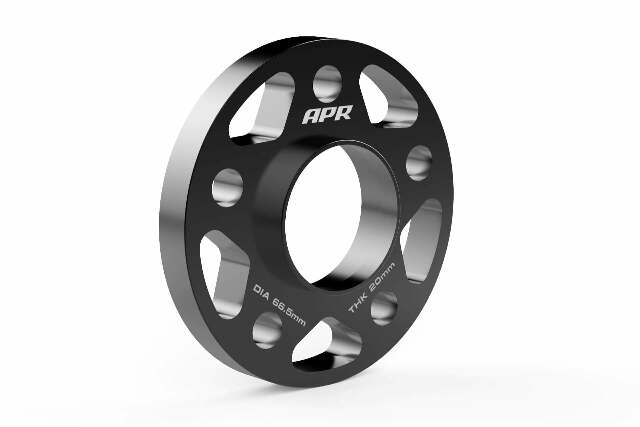 Spacers (Set of 2) - 66.5mm CB - 20mm Thick aluminum black