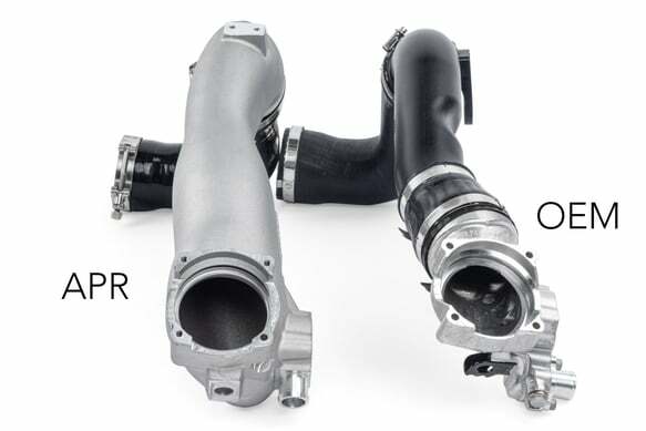Fits 2017-2020 RS3 Audi Throttle Body Inlet System -2.5T EA855 EVO billet aluminum